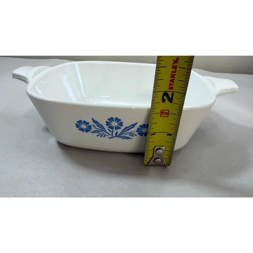 Vintage Corning Ware Blue Cornflower Petite Pan P-41 Individual Casserole